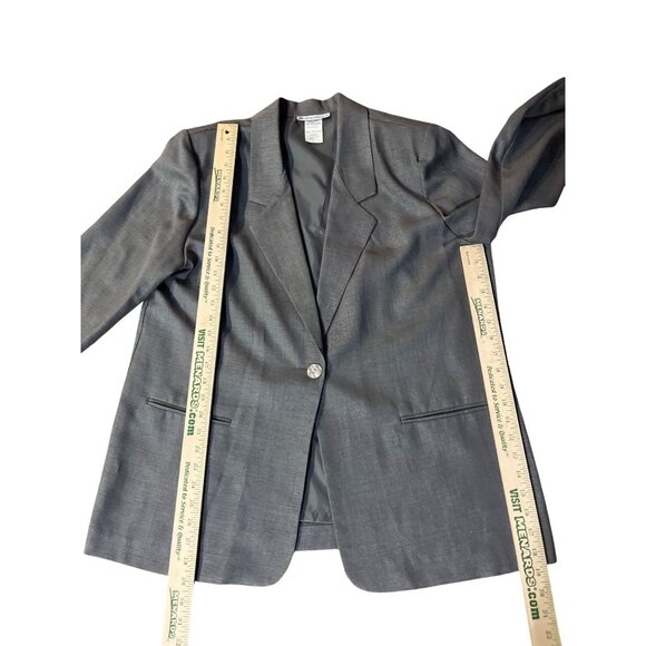 Vintage Dressbarn Jacket Womens L Used Green Unlined - Picture 10 of 12